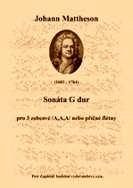 Náhled titulu - Mattheson Johann (1681 - 1764) - Sonáta G dur