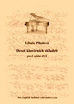 Náhled titulu - Plhalová Libuše (*1938) - Deset klavírních skladeb pro I. cyklus ZUŠ