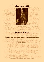 Náhled titulu - Bitti Martino (1655? - 1743) - Sonáta F dur (úprava)