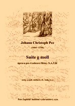 Náhled titulu - Pez Johann Christoph (1664 - 1716) - Suite g moll (úprava)