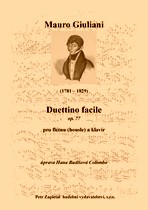 Náhled titulu - Giuliani Mauro (1781 - 1829) - Duettino facile (arr. Hana Budišová Colombo)
