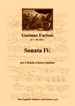 Náhled titulu - Furloni Gaetano (17. - 18. stol.) - Sonata IV.