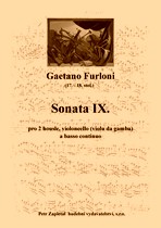 Náhled titulu - Furloni Gaetano (17. - 18. stol.) - Sonata IX.