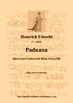 Náhled titulu - Utrecht Heinrich (? - 1633) - Paduana
