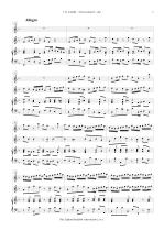 Náhled not [2] - Loeillet Jean Baptiste /John/ (1680 - 1730) - Triová sonáta F - dur