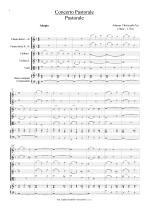 Náhled not [1] - Pez Johann Christoph (1664 - 1716) - Concerto pastorale