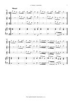 Náhled not [3] - Scarlatti Alessandro (1659 - 1725) - Quartettino F - dur