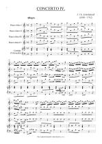 Náhled not [1] - Schickhardt Johann Christian (1681? - 1762) - Concerto IV. (F - dur)