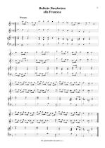 Náhled not [7] - Gabrielli Domenico (1651 - 1690) - Baletti 9 - 12 op. 1