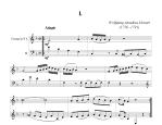 Náhled not [1] - Mozart Wolfgang Amadeus (1756 - 1791) - Čtyři dueta pro lesní rohy in F