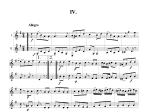 Náhled not [4] - Mozart Wolfgang Amadeus (1756 - 1791) - Čtyři dueta pro lesní rohy in F