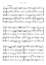 Náhled not [2] - Fischer Johann (1646 - 1716?) - Tafelmusik - transpozice