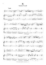 Náhled not [3] - Pepusch Johann Christoph (1667 - 1752) - Sonáty pro zobcovou (in F) nebo příčnou flétnu a basso continuo č. 1 - 3
