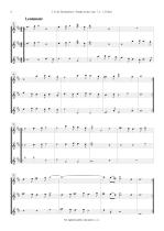 Náhled not [3] - Boismortier Joseph Bodin de (1689 - 1755) - Sonate en trio (op. 7 č. 1 /D dur/)