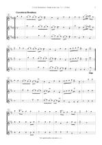 Náhled not [4] - Boismortier Joseph Bodin de (1689 - 1755) - Sonate en trio (op. 7 č. 1 /D dur/)