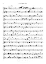 Náhled not [4] - Boismortier Joseph Bodin de (1689 - 1755) - Suites I. - VI. (op. 17) - transpozice o kvartu výše