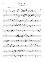 Náhled not [5] - Boismortier Joseph Bodin de (1689 - 1755) - Suites I. - VI. (op. 27) - transpozice o kvartu výše