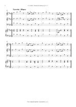 Náhled not [4] - Corelli Arcangelo (1653 - 1713) - Sonata da Camera - op. 2, č. 1, D dur