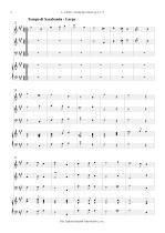 Náhled not [2] - Corelli Arcangelo (1653 - 1713) - Sonata da Camera - op. 2, č. 9, fis moll