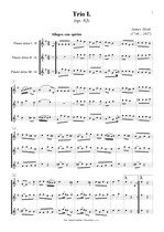 Náhled not [1] - Hook James (1746 - 1827) - Trio I. (op. 83) - úprava