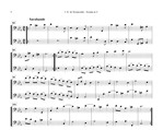 Náhled not [3] - Boismortier Joseph Bodin de (1689 - 1755) - Sonáta C - dur (op. 14, č. 6)