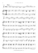 Náhled not [4] - Telemann Georg Philipp (1681 - 1767) - Sonáta F - dur (TWV 41:F4, „Essercizii Musici“)