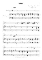Náhled not [1] - Biber Heinrich Ignaz Franz (1644 - 1704) - Sonata - klav. výtah + transpozice