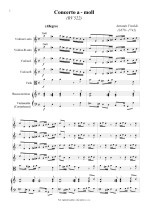 Náhled not [1] - Vivaldi Antonio (1678 - 1741) - Concerto a -moll (RV 522)