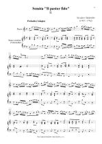Náhled not [6] - Chédeville Nicolas (1705 - 1782) - Sonáty „Il pastor fido“ č. 1 a 2