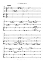 Náhled not [4] - Boismortier Joseph Bodin de (1689 - 1755) - Sonata in G (op. 28, č. 1)