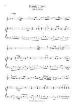 Náhled not [6] - Händel Georg Friedrich (1685 - 1759) - Sonáty pro zobcovou flétnu a basso continuo (HWV 365, 367a)
