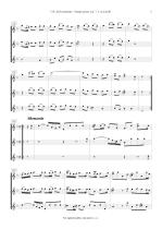 Náhled not [3] - Boismortier Joseph Bodin de (1689 - 1755) - Sonate en trio (op. 7 č. 4 /d moll/)