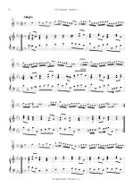Náhled not [6] - Pepusch Johann Christoph (1667 - 1752) - Sonáty pro zobcovou (in F) nebo příčnou flétnu a basso continuo č. 4 - 6 (A second set of solos for the flute with a through bass for the bassoon, bassflute or harpiscord)