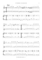 Náhled not [5] - Schickhardt Johann Christian (1681? - 1762) - Triová sonáta d moll