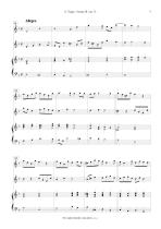 Náhled not [4] - Finger Gottfried (1660 - 1730) - Triová sonáta (op. 5, č. 3)