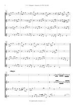 Náhled not [4] - Telemann Georg Philipp (1681 - 1767) - Concerto a 4 senza basso (TWV 40:203)
