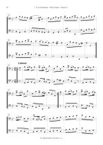 Náhled not [10] - Boismortier Joseph Bodin de (1689 - 1755) - Petite Sonates (op. 66/4 - 6)