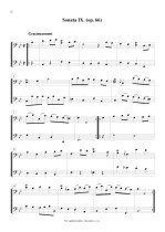 Náhled not [10] - Boismortier Joseph Bodin de (1689 - 1755) - Petite Sonates (op. 66/7 - 9)