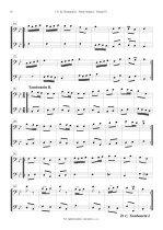 Náhled not [14] - Boismortier Joseph Bodin de (1689 - 1755) - Petite Sonates (op. 66/7 - 9)