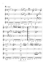 Náhled not [2] - Stamic Jan Václav (1717 - 1757) - Kvartet Es dur pro 4 klarinety (arr. Emil Drápela)