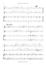 Náhled not [2] - Corbett William (1680 - 1748) - Triová sonáta C dur (op. 4/4)