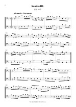 Náhled not [8] - Boismortier Joseph Bodin de (1689 - 1755) - Six sonates (op. 14/1-3)