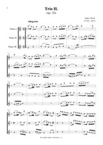 Náhled not [1] - Hook James (1746 - 1827) - Trio II. (op. 83)