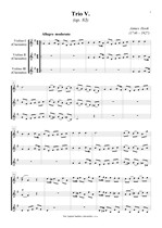 Náhled not [1] - Hook James (1746 - 1827) - Trio V. (op. 83) - úprava
