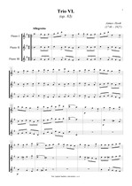 Náhled not [1] - Hook James (1746 - 1827) - Trio VI. (op. 83)