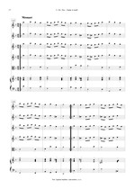 Náhled not [5] - Pez Johann Christoph (1664 - 1716) - Suite d moll