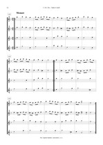 Náhled not [5] - Pez Johann Christoph (1664 - 1716) - Suite d moll - úprava