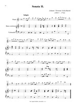Náhled not [9] - Schickhardt Johann Christian (1681? - 1762) - Sonáty I. a II. (op. 1)
