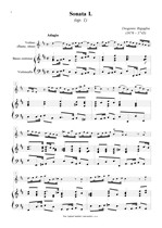 Náhled not [1] - Bigaglia Diogenio (1676 - 1745) - Sonata I. (op. 1)