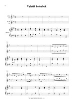Náhled not [5] - Matoušek Petr (*1970) - Pět písní pro 2 zobcové flétny /S,A/ a klavír